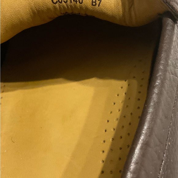 Cole Haan Dark Brown Leather Slip-On Loafers - Picture 6 of 6